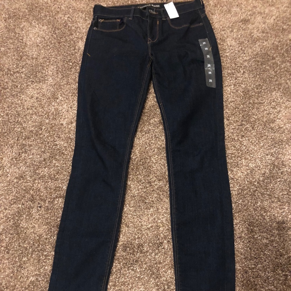 Denim leggings